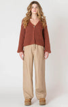 DEX- Single Button Cardigan