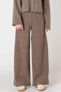DEX- ROOM 34 - Wide Leg Ribbed Pant