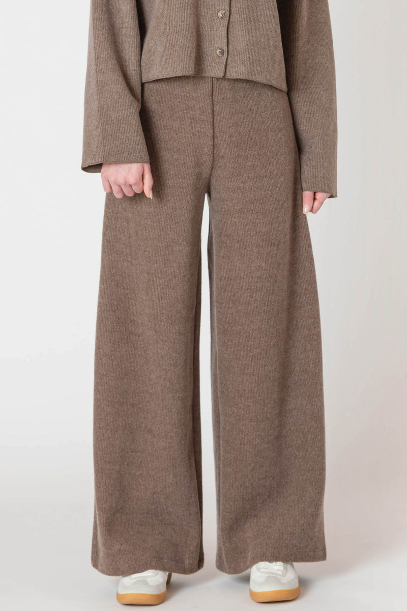 DEX- ROOM 34 - Wide Leg Ribbed Pant