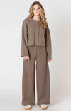 DEX- ROOM 34 - Wide Leg Ribbed Pant