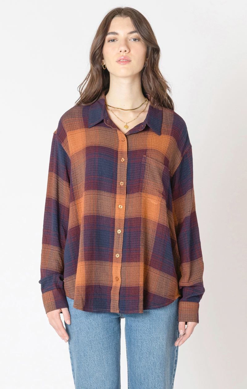 DEX - Plaid Blouse