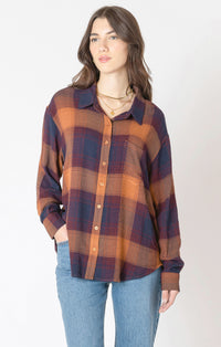 DEX - Plaid Blouse