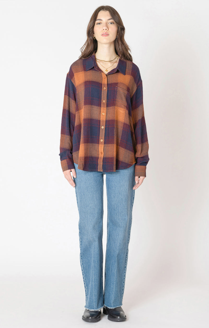 DEX - Plaid Blouse