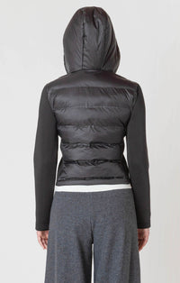 DEX- Mixed Fabric Puffer Jacket