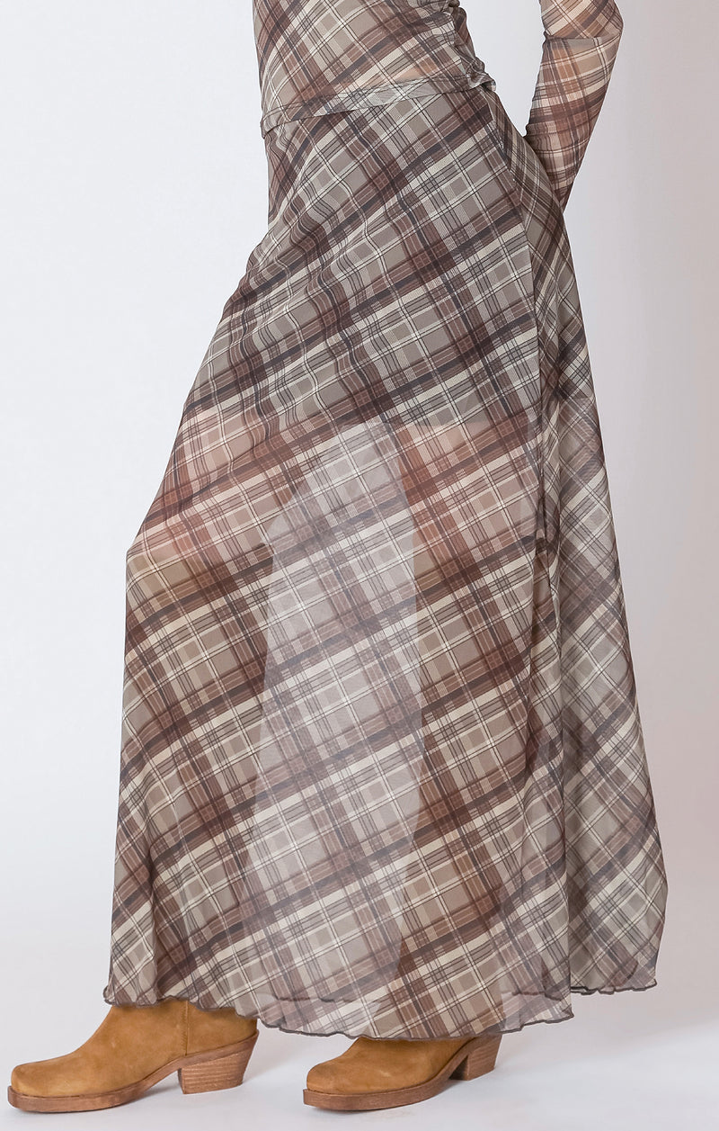 Dex Plaid Skirt
