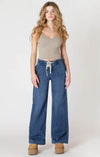 DEX- Wide Leg Knit Denim Pant