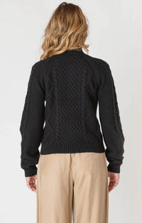 DEX- Half Zip Cable Sweater