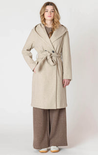 DEX- Belted Hooded Coat