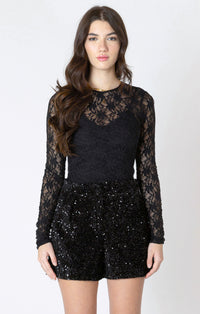 DEX- Stretch Lace Top