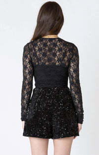 DEX- Stretch Lace Top
