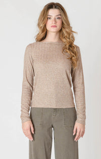 DEX- Boatneck Textured Top