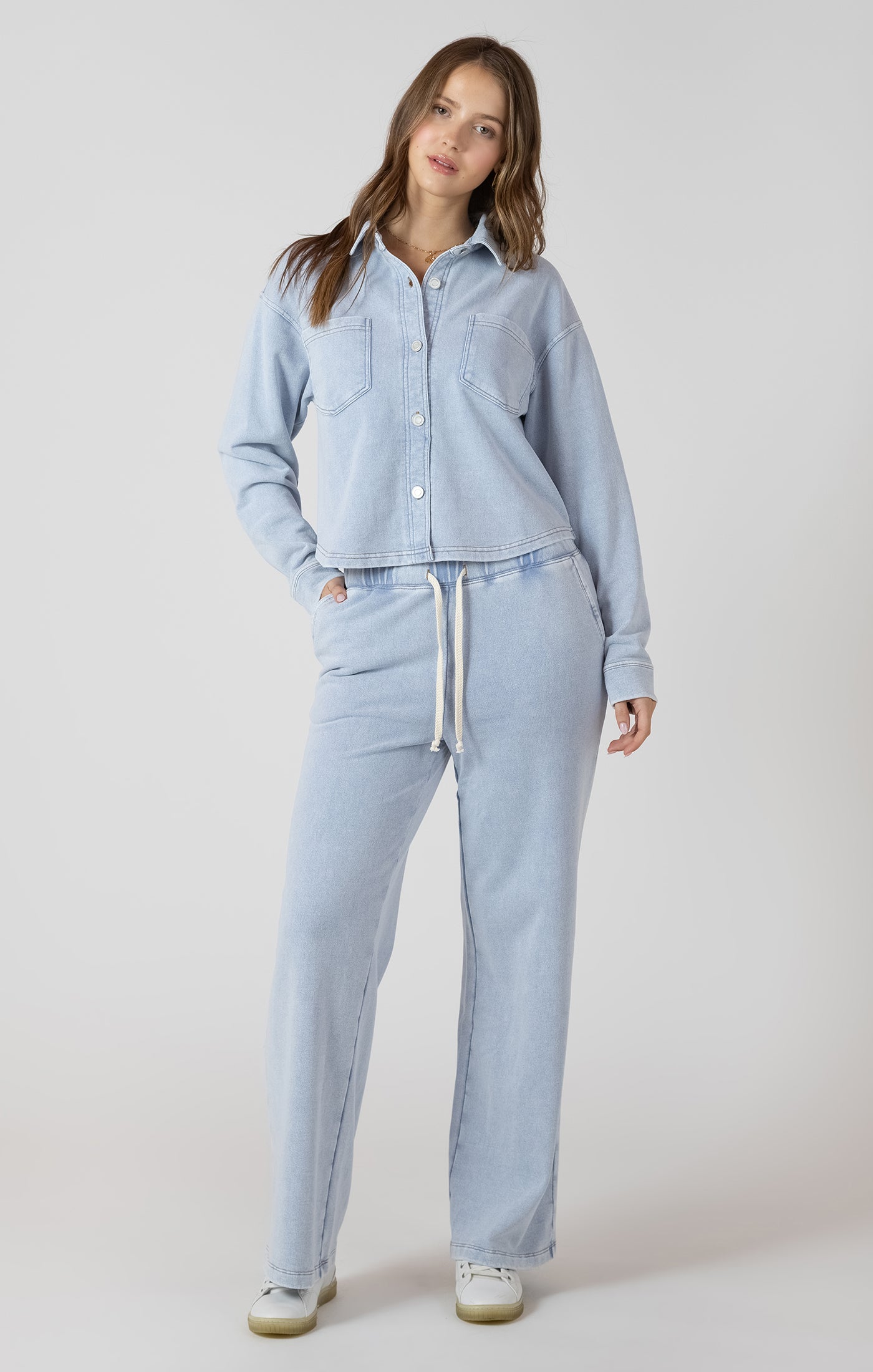 DEX - Knit Denim Pull on Pant