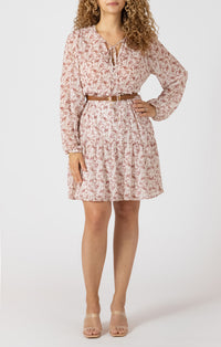 DEX - Floral Tiered Dress