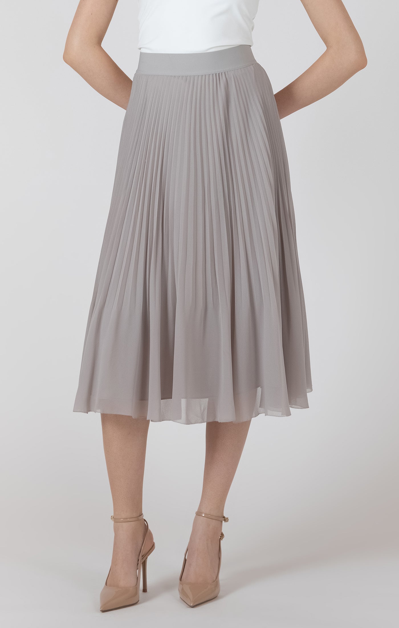 Black Tape - Pleated Skirt