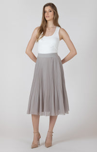Black Tape - Pleated Skirt