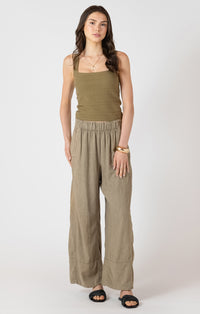 DEX- Square Neck Textured Tank Top