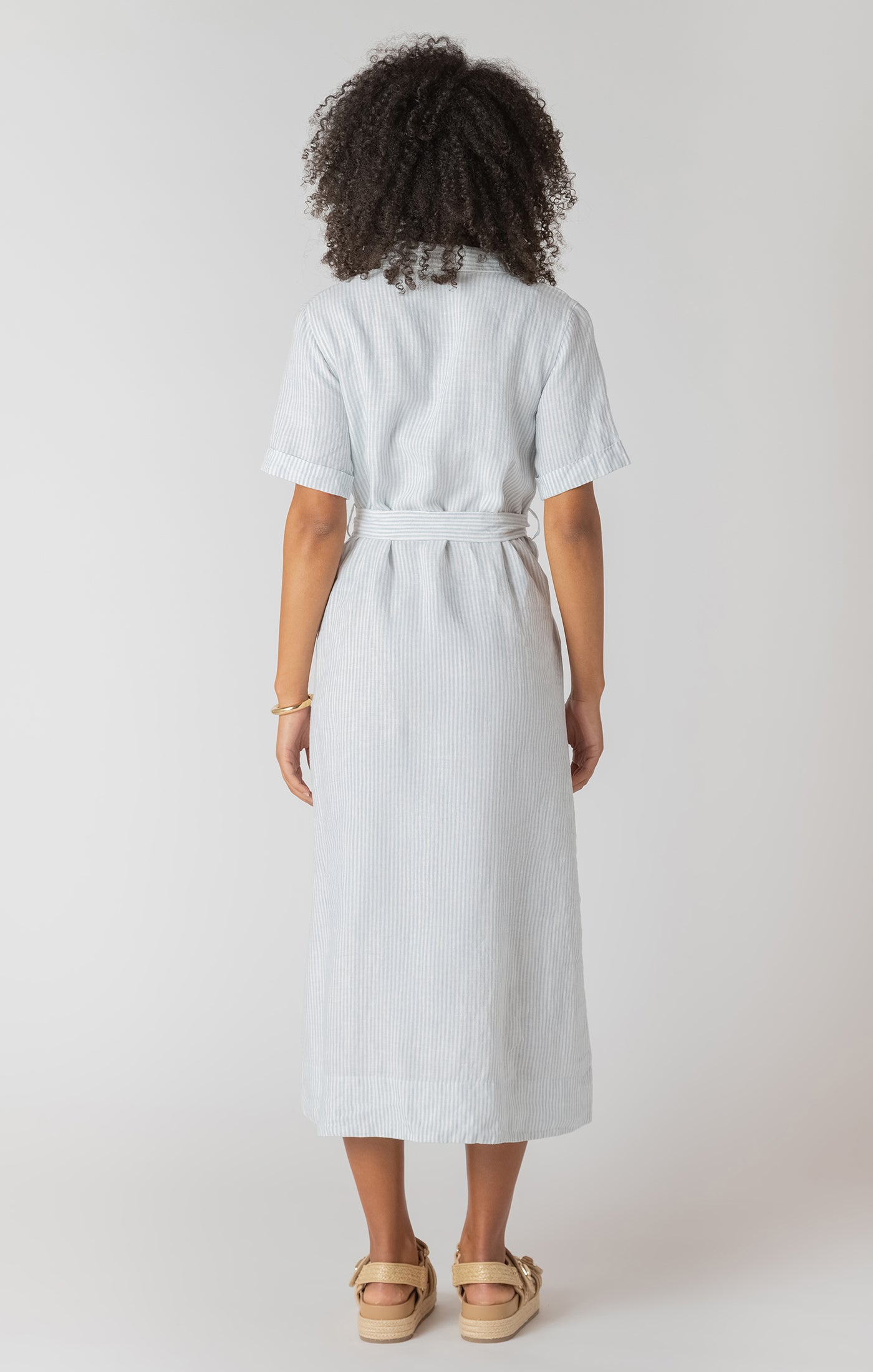 Room 34- Belted Shirtdress