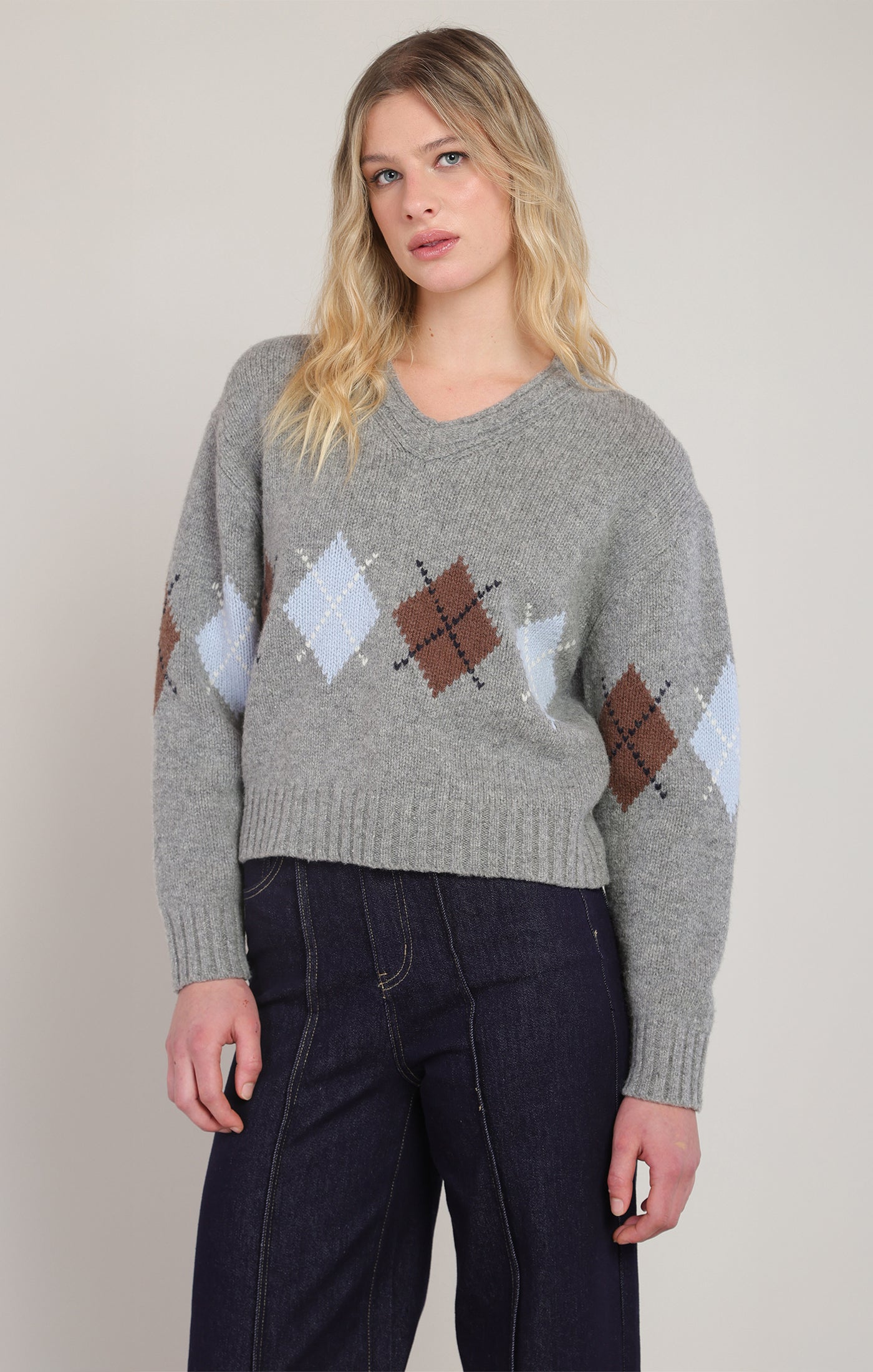 The Autumn Club Argyle Sweater 🍂