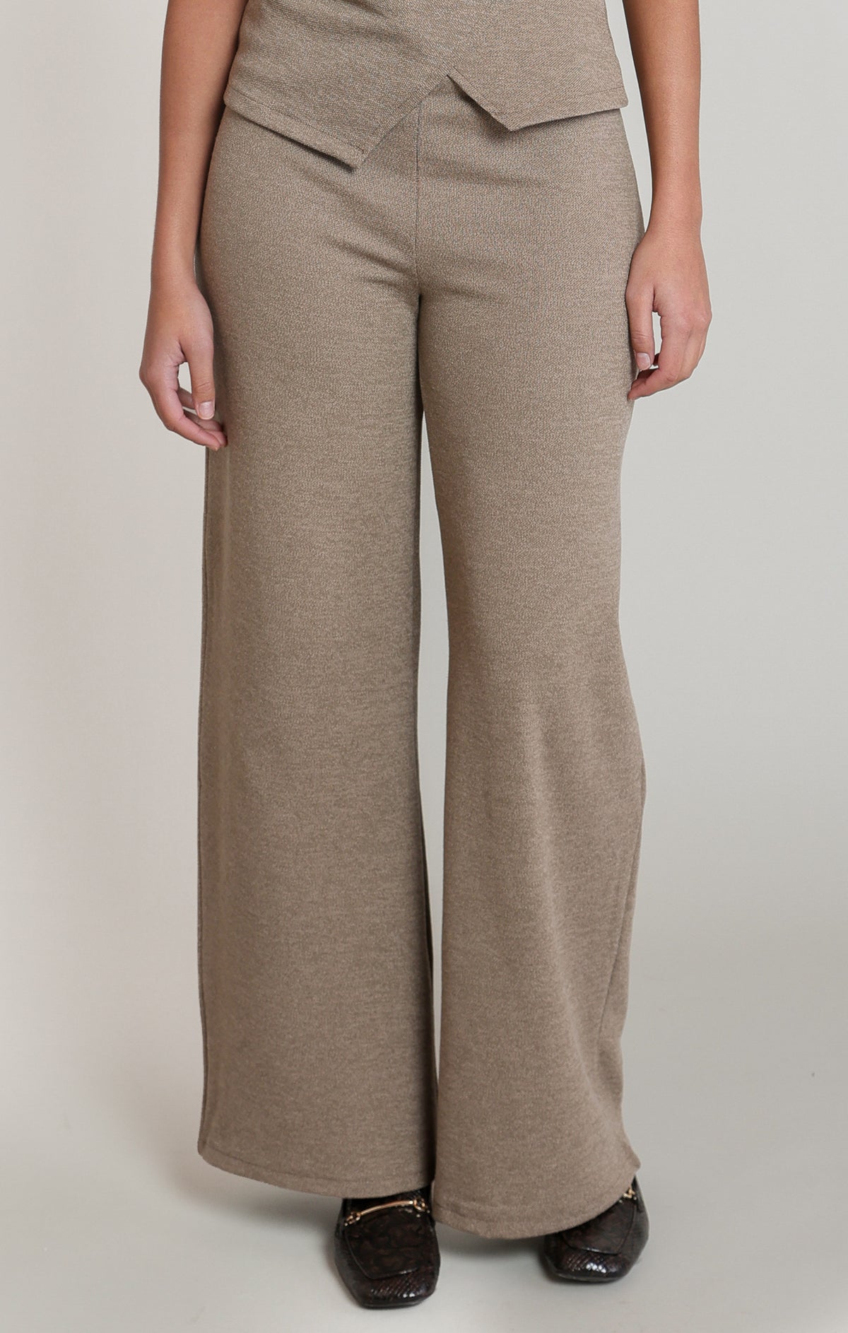 DEX - Latte Lux Wide Leg Pants