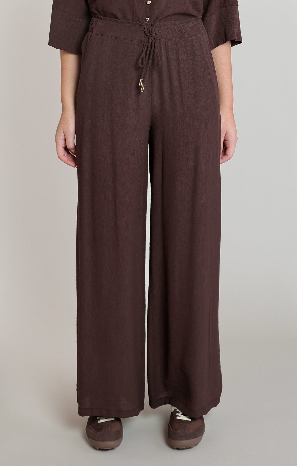 DEX - Espresso Hour Wide Leg Pants