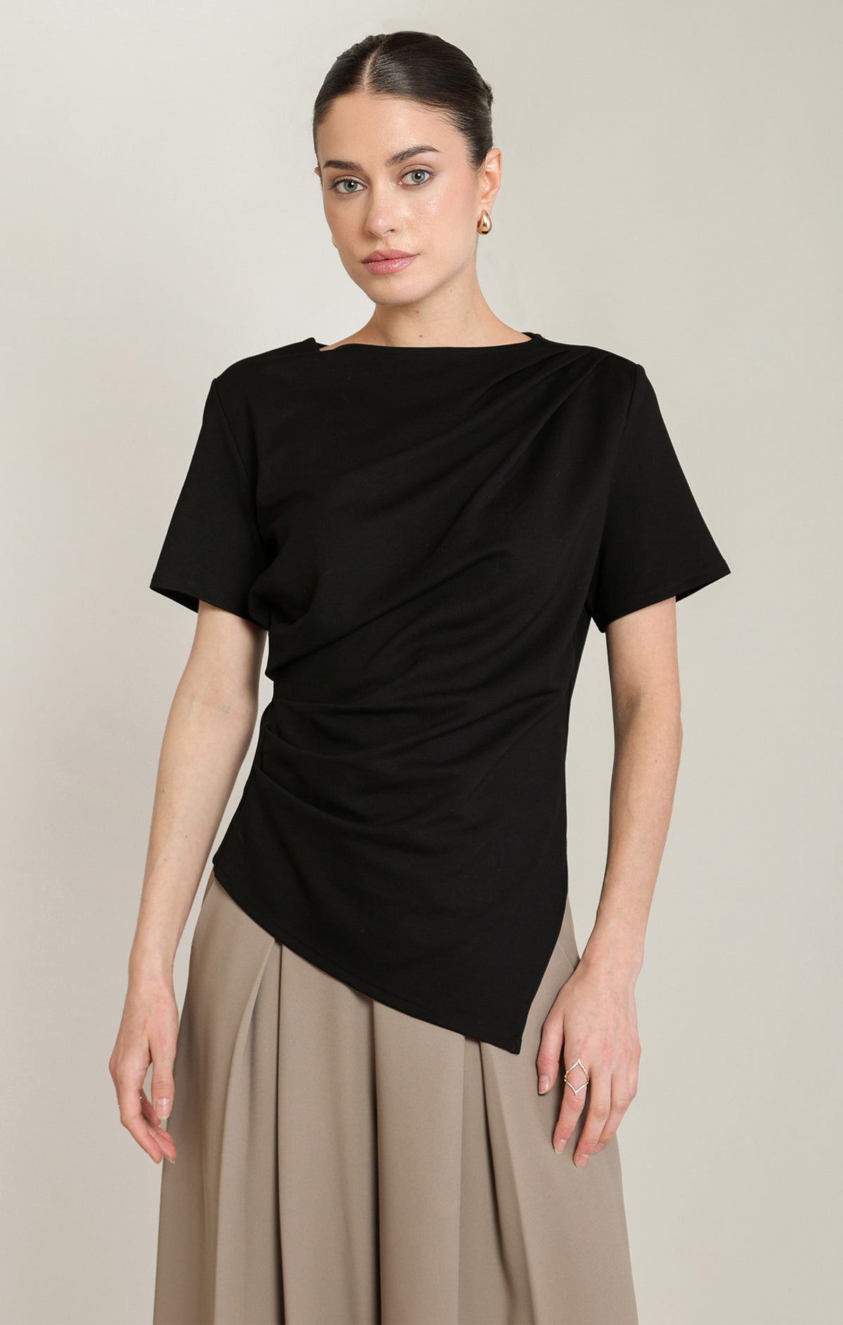 The Draped Muse Top