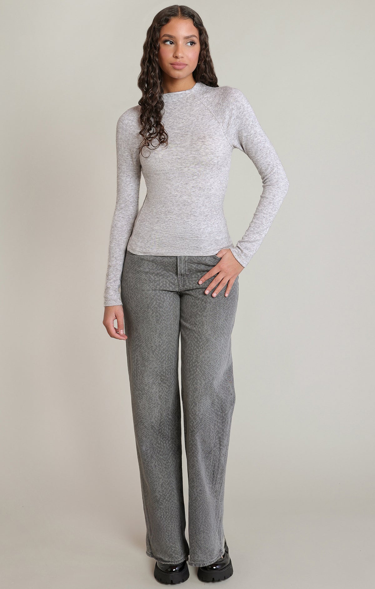 The Ash & Ivy Snake Print Jeans