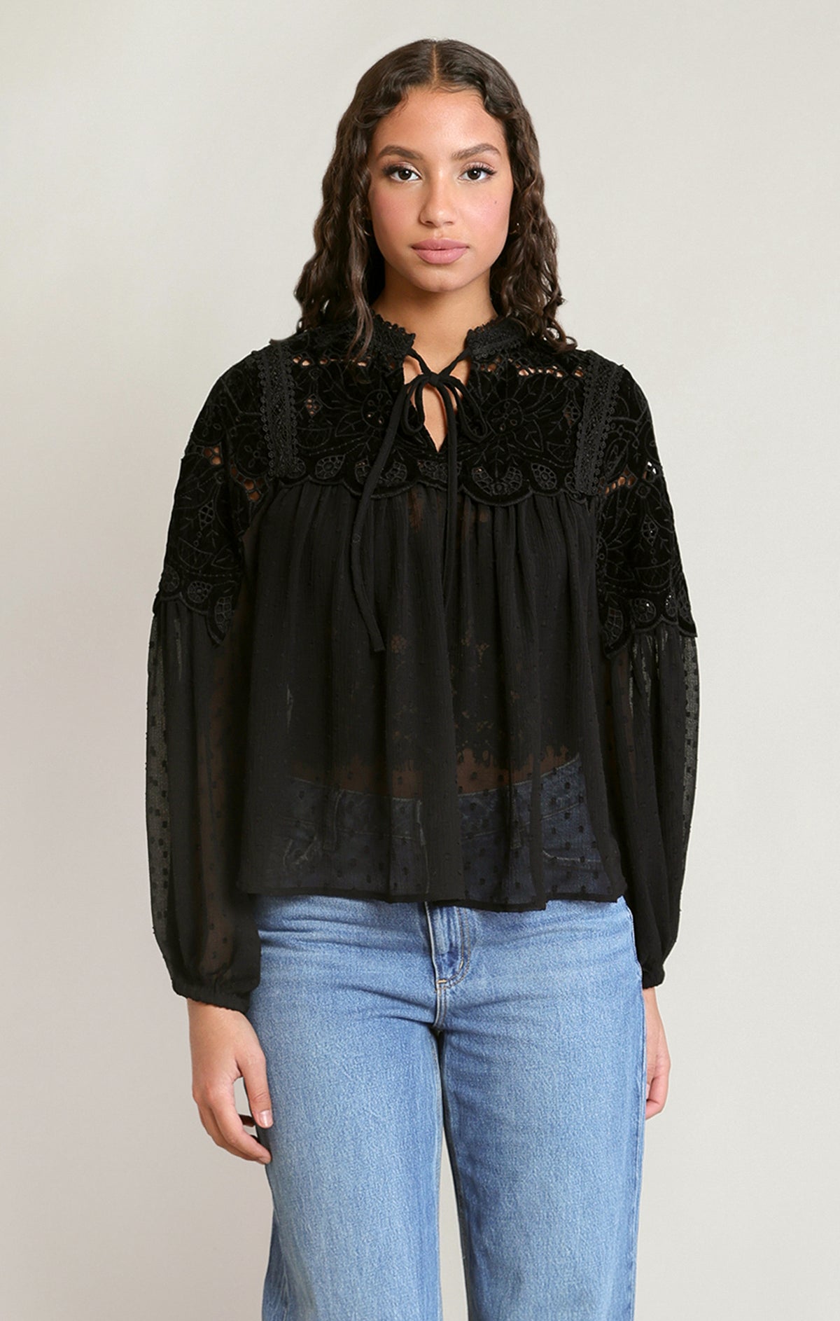 The Elodie Lace Blouse
