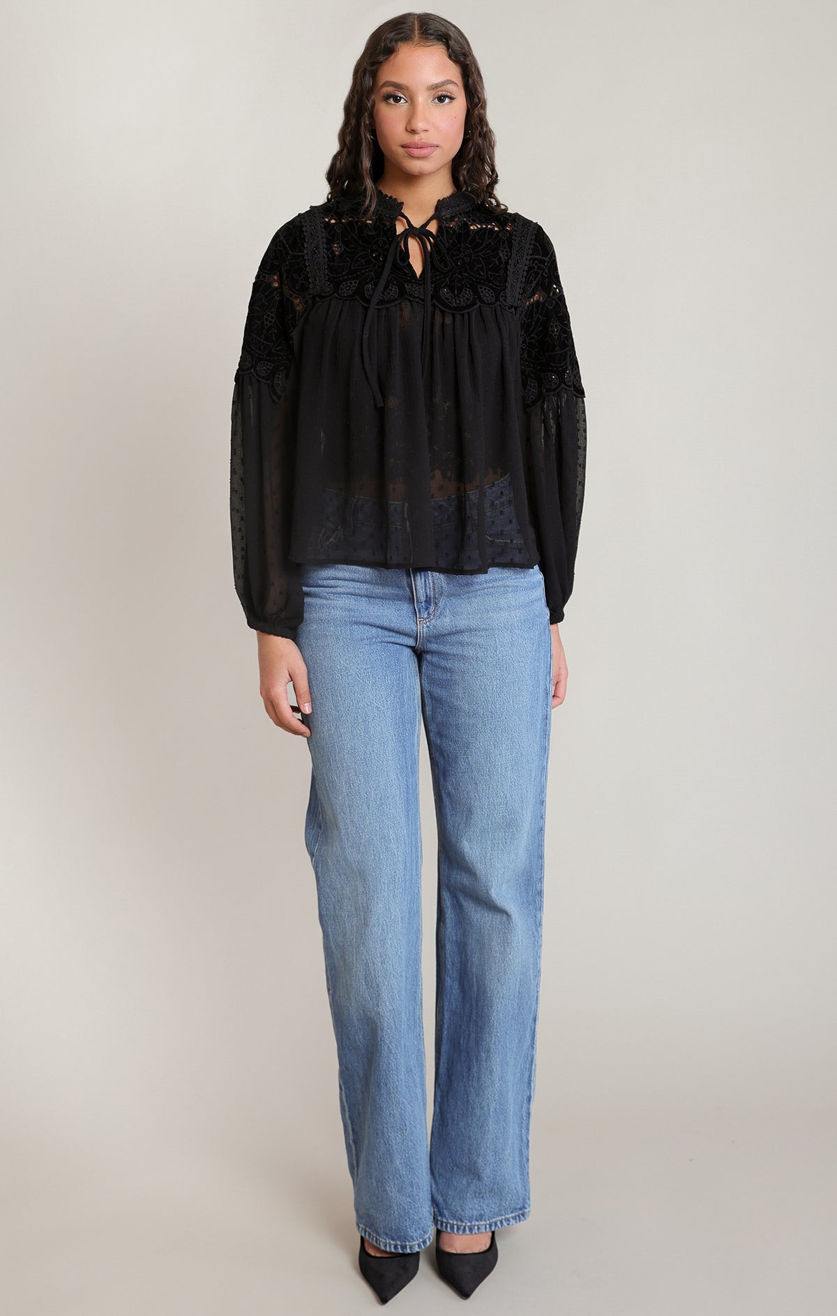 The Elodie Lace Blouse