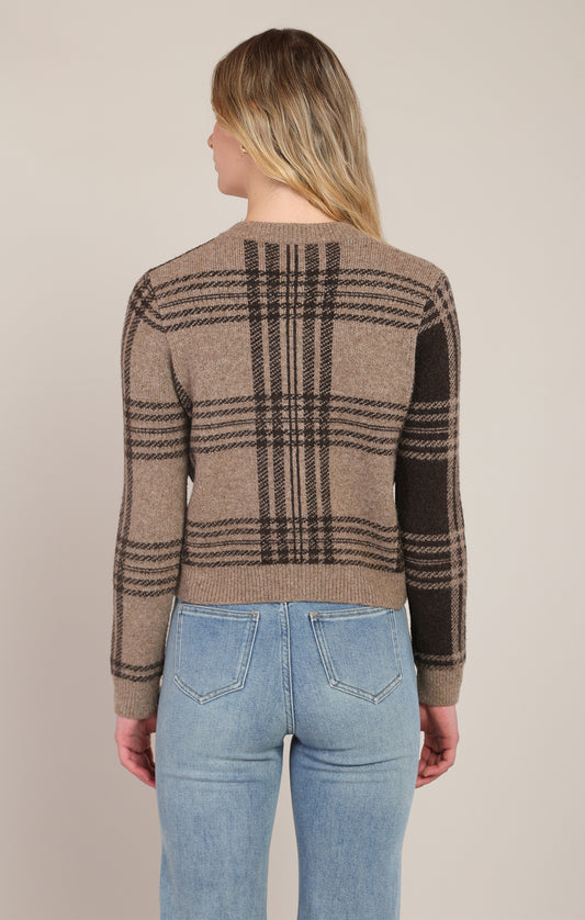 The Maple Plaid Cardigan 🤎