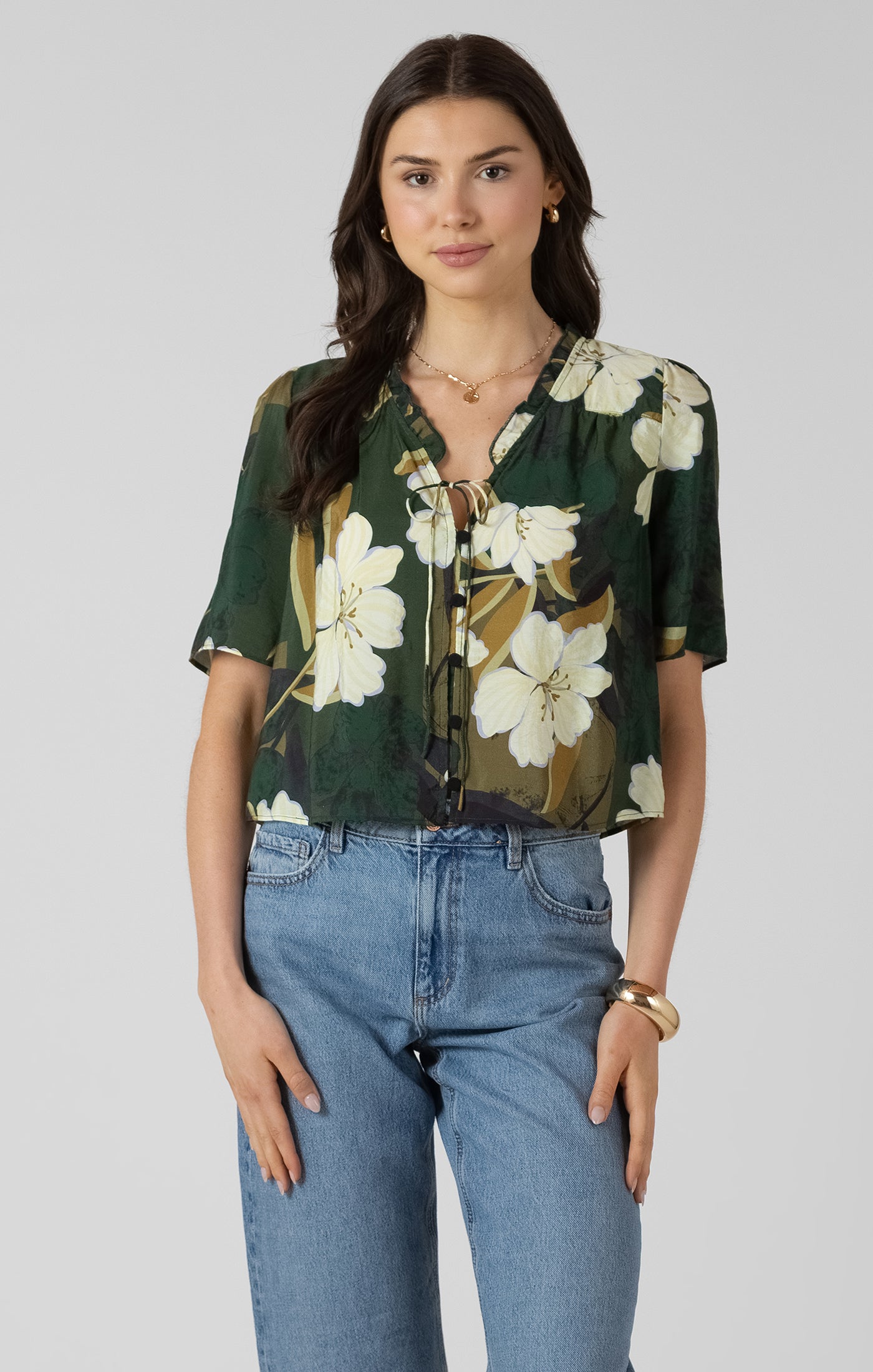 DEX - Seaside Bloom Blouse