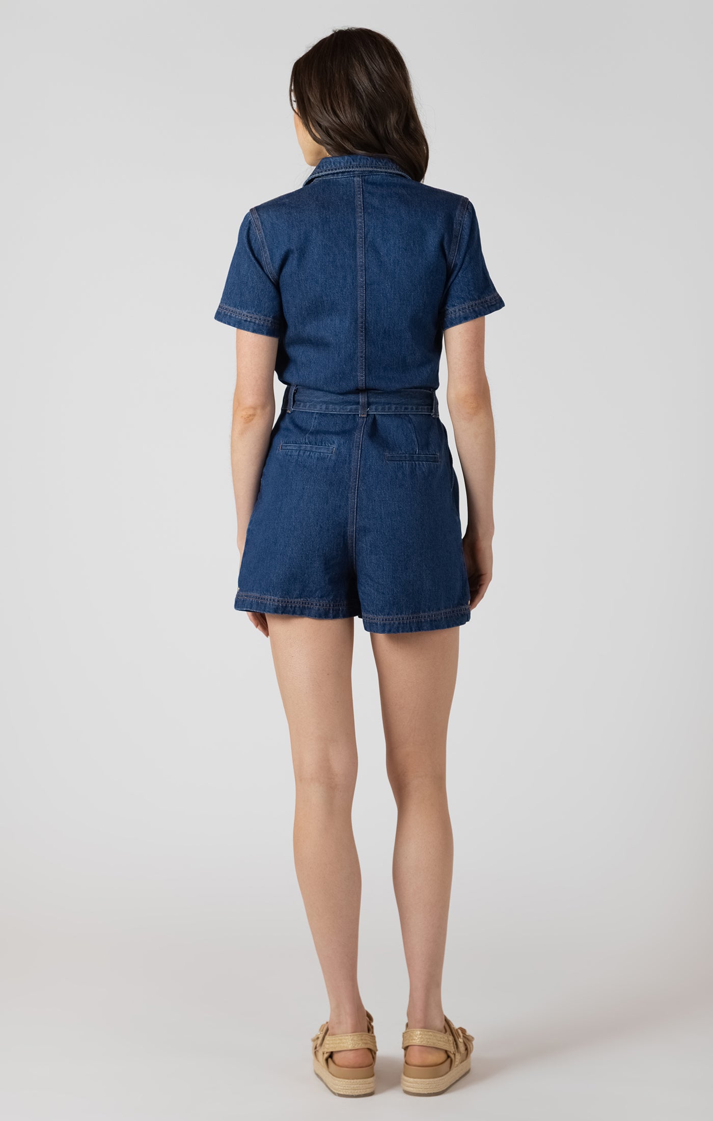 DEX- Denim Short Romper