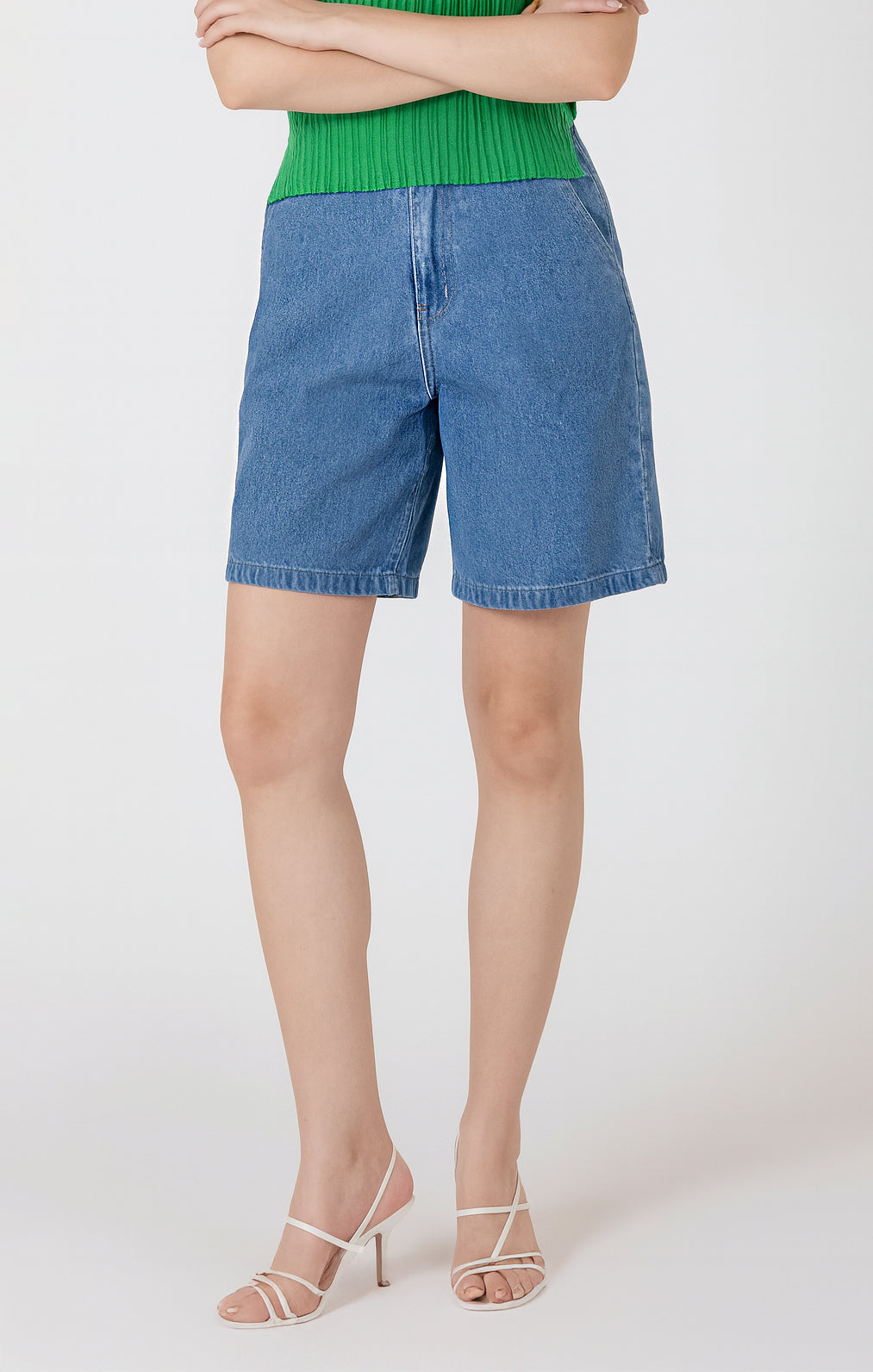 Black Tape - Bermuda Denim Short