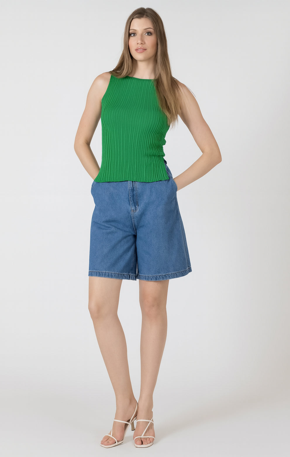 Black Tape - Bermuda Denim Short