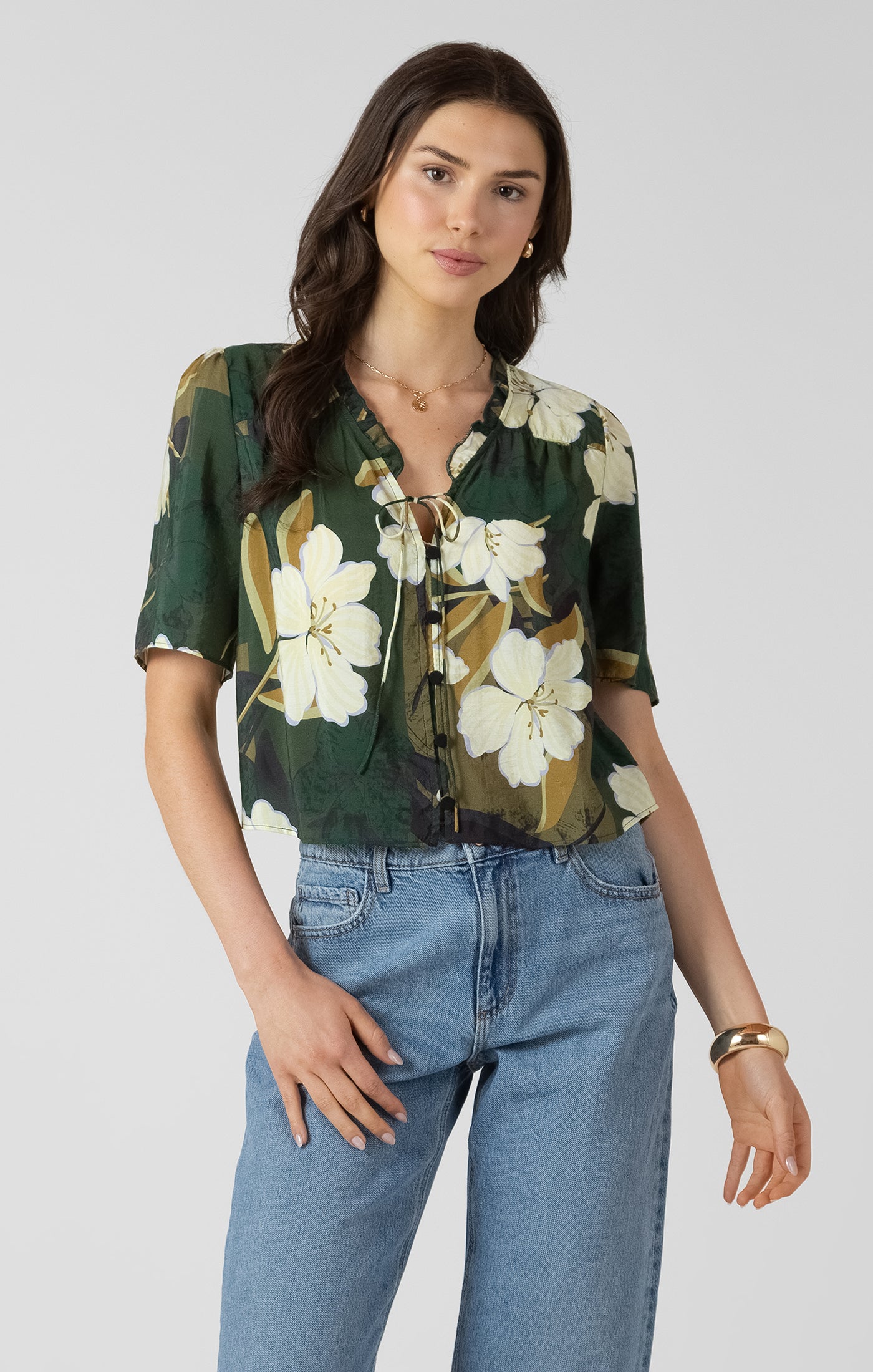 DEX - Seaside Bloom Blouse