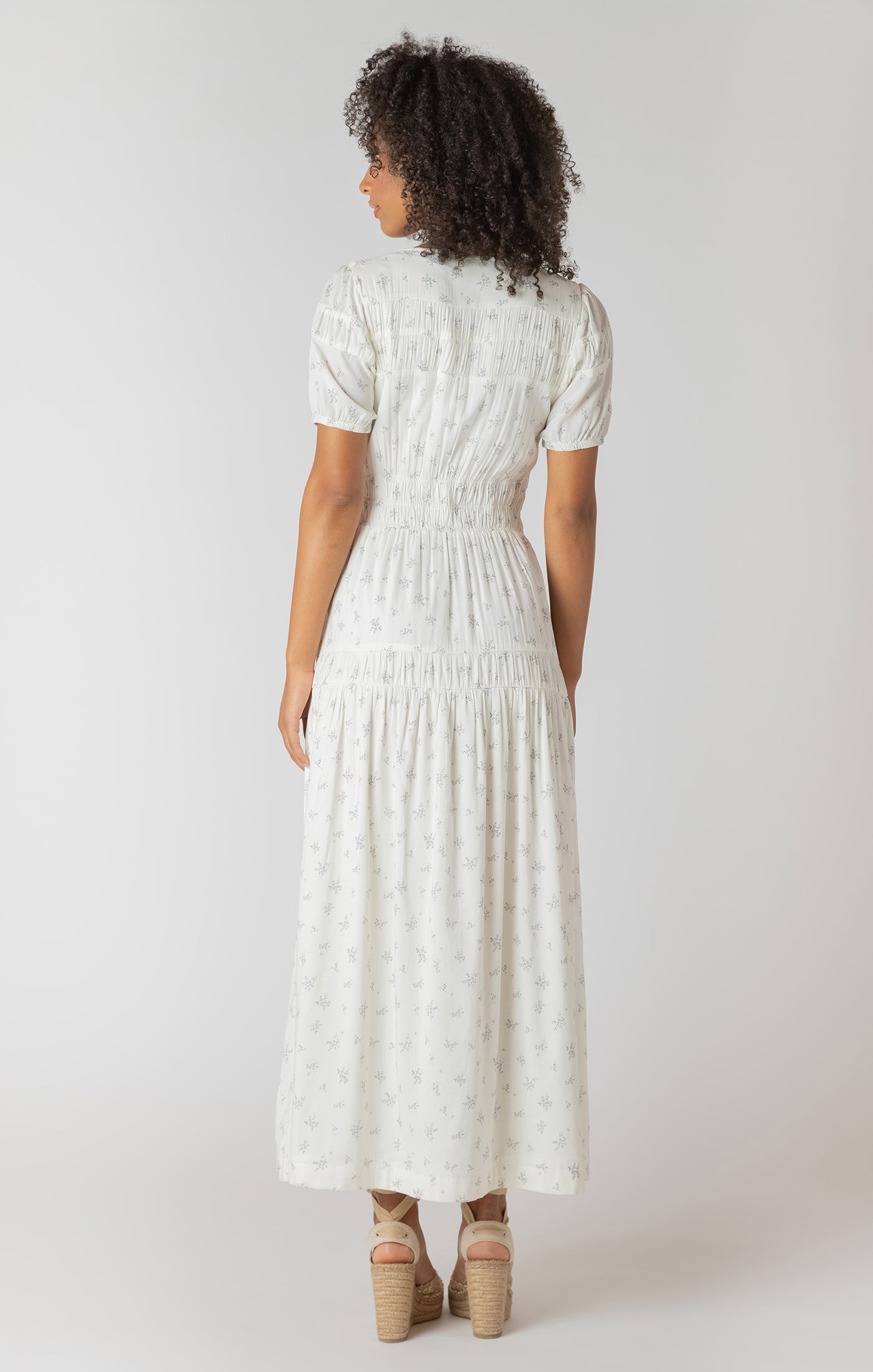 Room 34- Delicate Smocked Dress