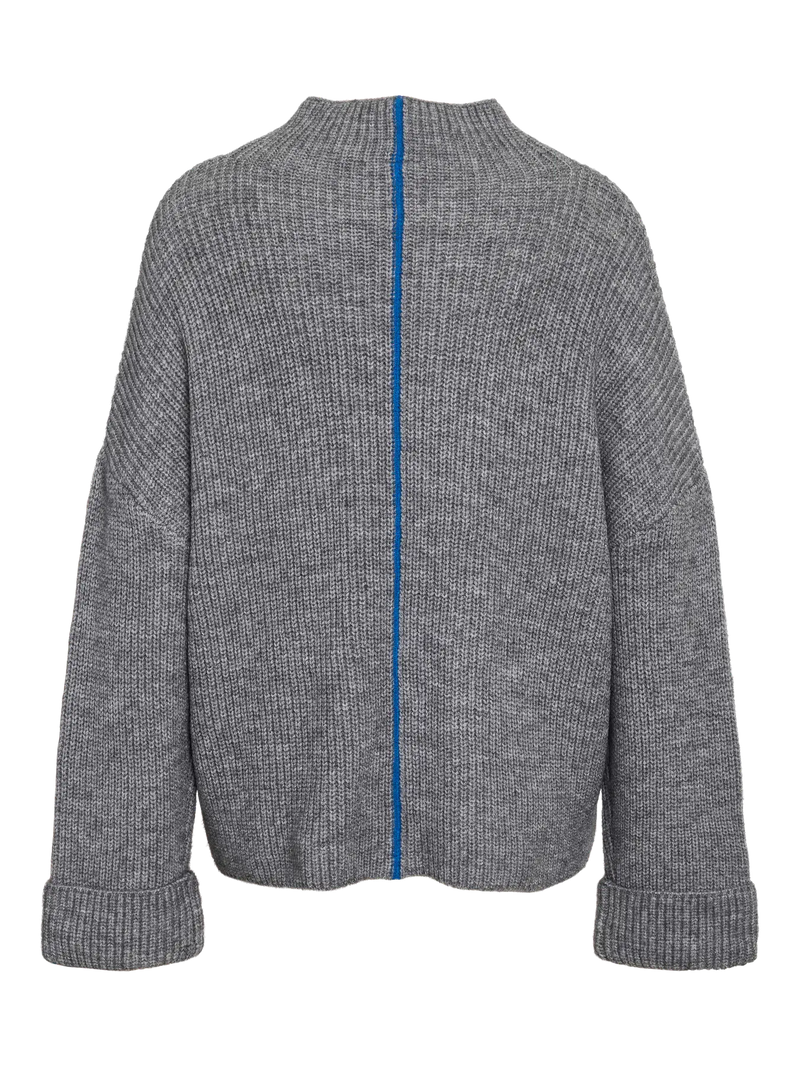 Noisy May - Tova High Neck Foldover Sweater