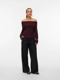 Vero Moda Aries Off- Shoulder Sweater