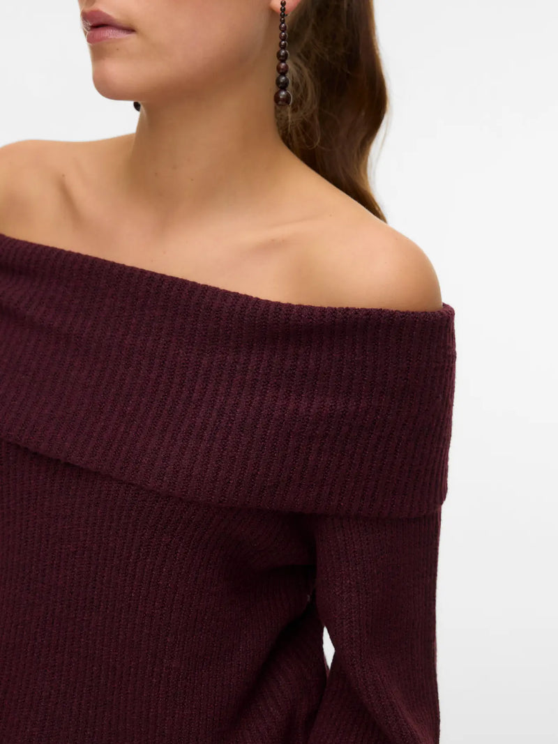 Vero Moda Aries Off- Shoulder Sweater