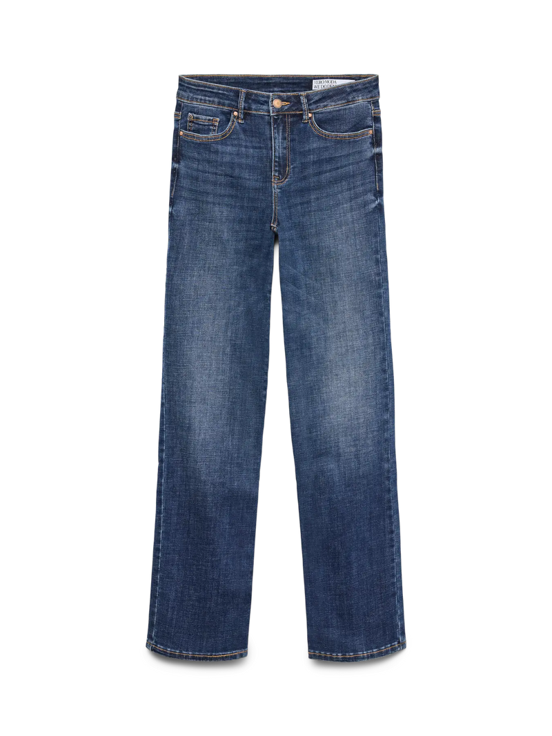 Vero Moda Flash Mid Rise Straight Leg Jeans