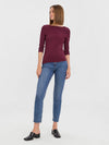 Vero Moda Panda 3/4 Sleeve Top