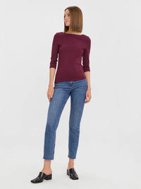 Vero Moda Panda 3/4 Sleeve Top