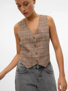 Vero Moda Ellie Check Vest