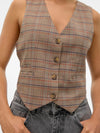 Vero Moda Ellie Check Vest