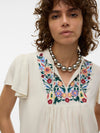Vero Moda Sina Boho Embroidered Blouse