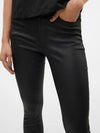 Vero Moda Flash Mid Rise Skinny Coated Pant