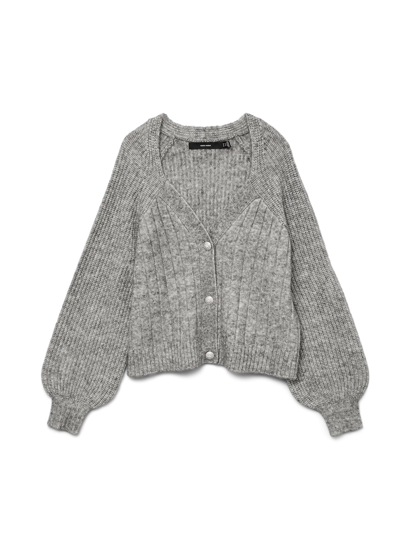 Vero Moda Meilani V-Neck Glitter Button Cardi
