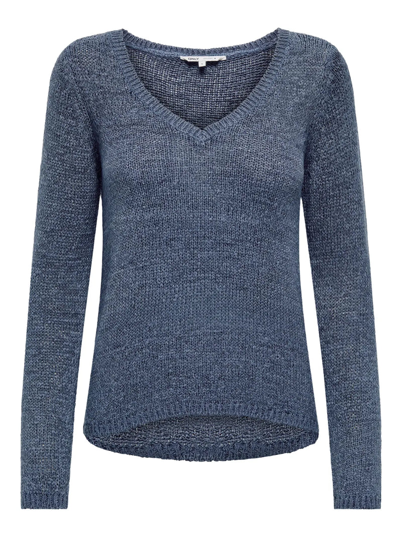 Only Geena L/S V-Neck Sweater