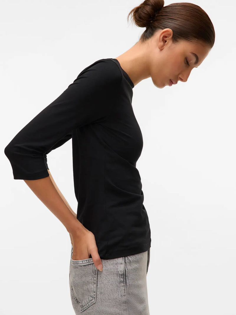 Vero Panda 3/4 Sleeve Top