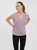 Vero Moda Filli Short Sleeve V-Neck