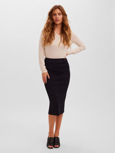 Vero Moda Gold Pencil Skirt